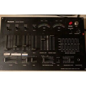 Numark DM-1800 Stereo Equalizer Mixer Studio Master Works